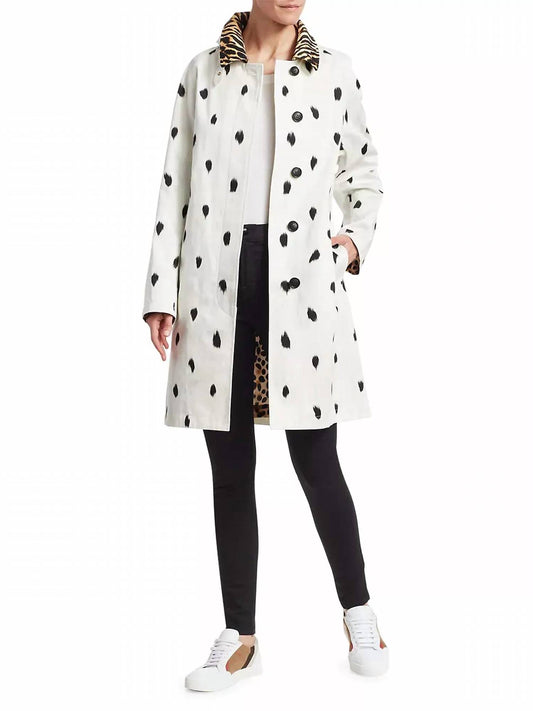 Burberry - Carrington Animal Print Coat