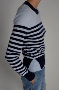 Saint Art - Women's Baret Striped Sweater