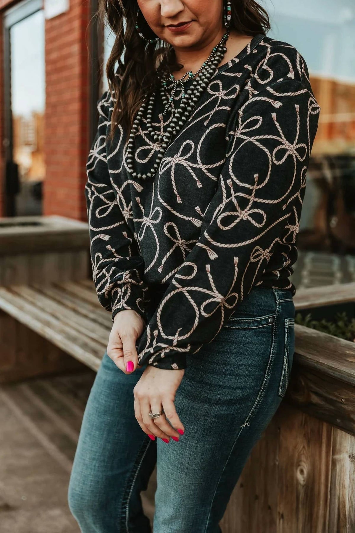 Sterling Kreek - Rope Me In Long Sleeve Top
