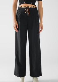 Q2 - Leopard Waist Pants