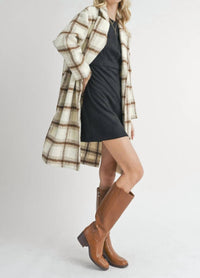 Sadie & Sage - EMILY LONG OPEN FRONT COAT
