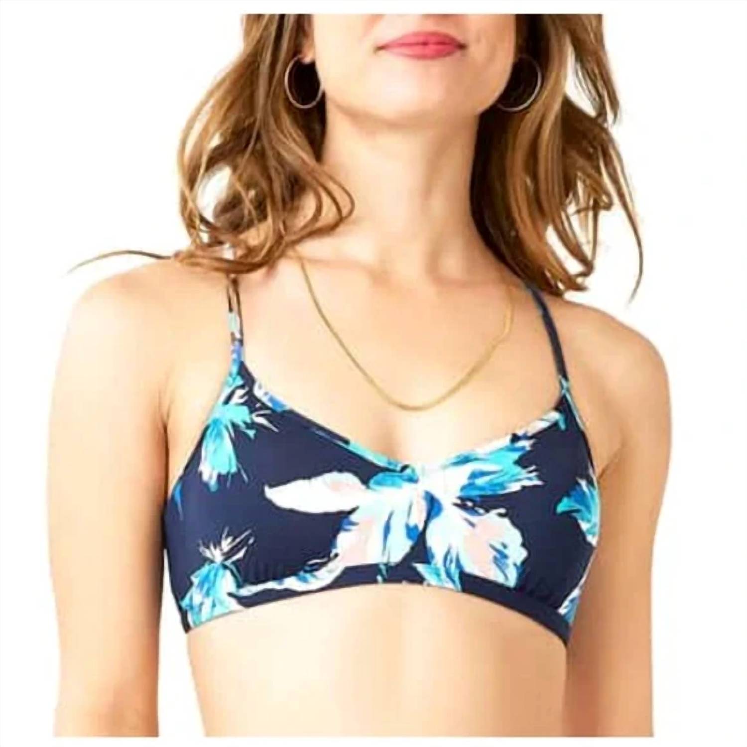 Carve Designs Stinson Bikini Top in stargazer - women's swimwear
