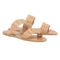 Ancient Greek Sandals - Women's Melia Woven Vachetta Sandals