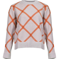 Kinross - Women's Reversible Bias Plaid Sweater