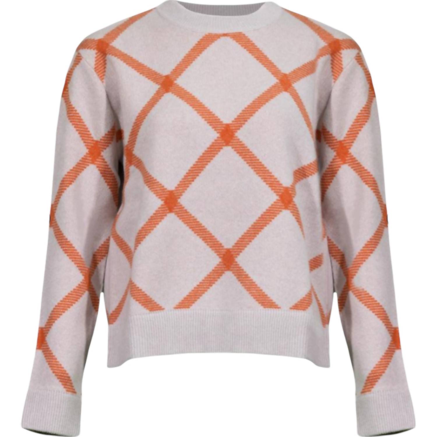 Kinross - Women's Reversible Bias Plaid Sweater
