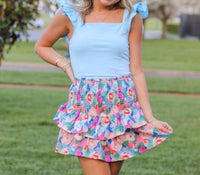 Tcec - Sky Flutter Bodysuit