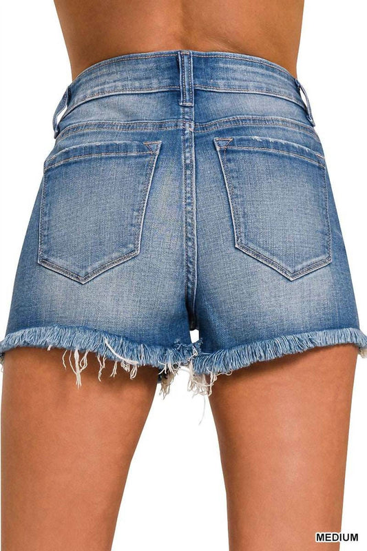 Zenana - Amy Denim Shorts