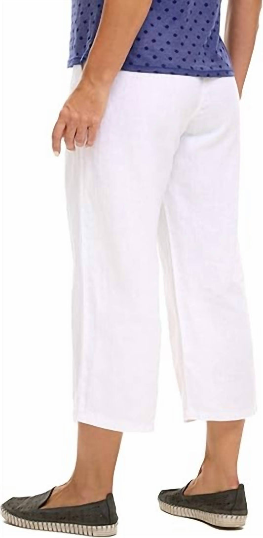 Cut Loose - Women's Easy Crop Linen Pant