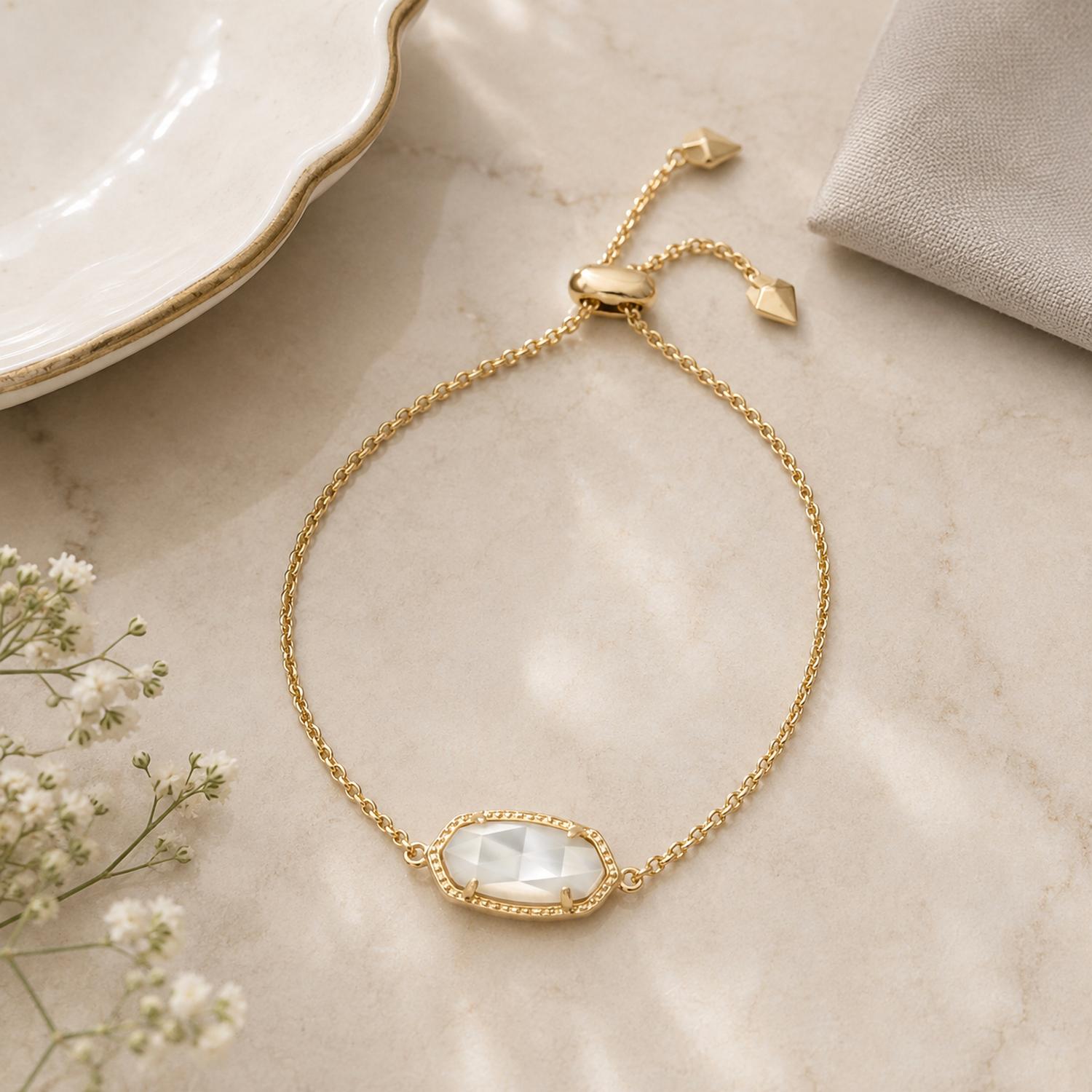 Kendra Scott - Women's Elaina Adjustable Chain Bracelet