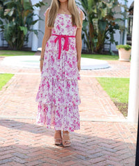 Tcec - Rosette Midi Dress