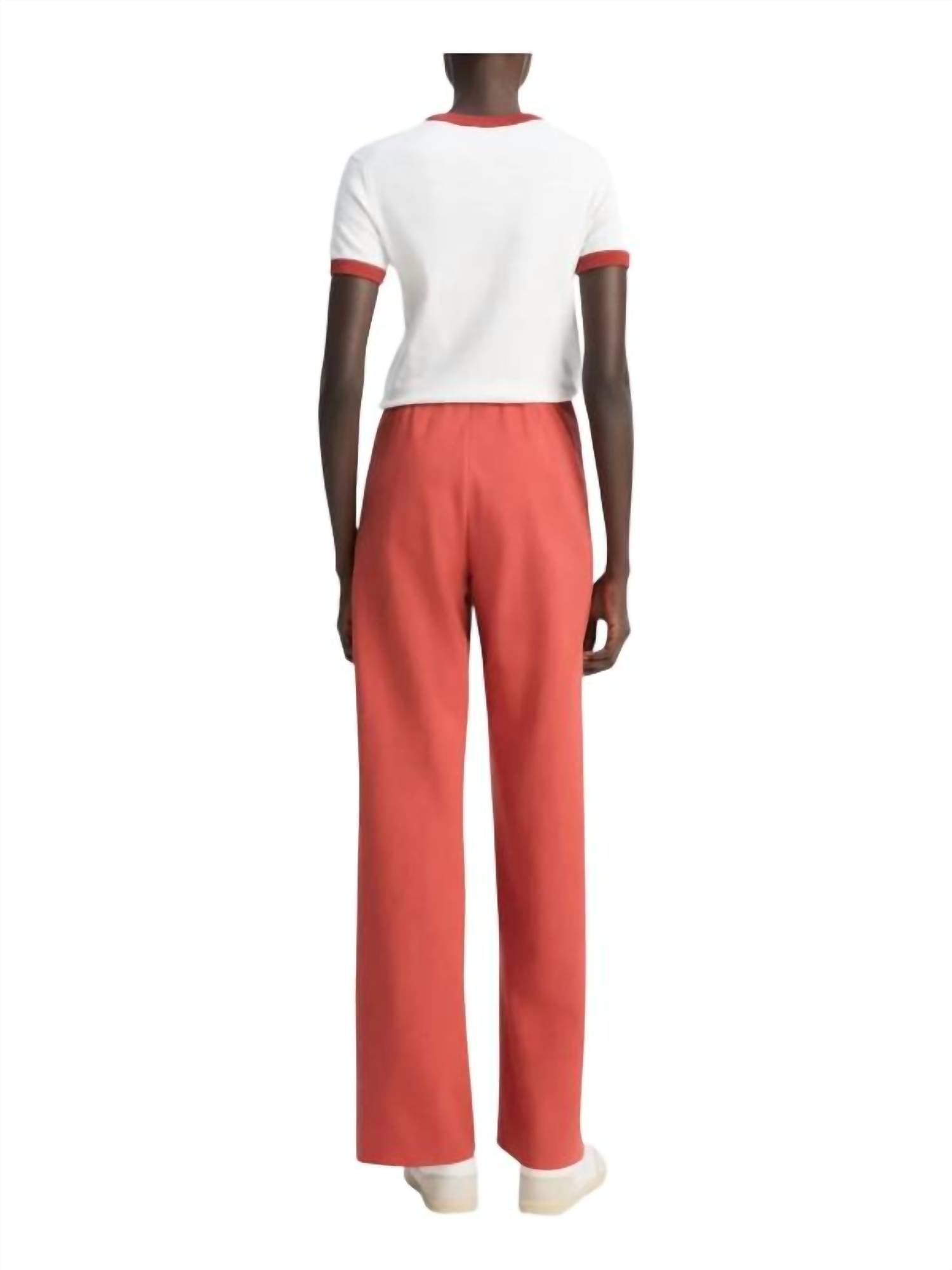 Vince - Cotton-Blend High-Waist Bias Pant