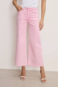Good American - Good Waist Cropped Palazzo Jeans