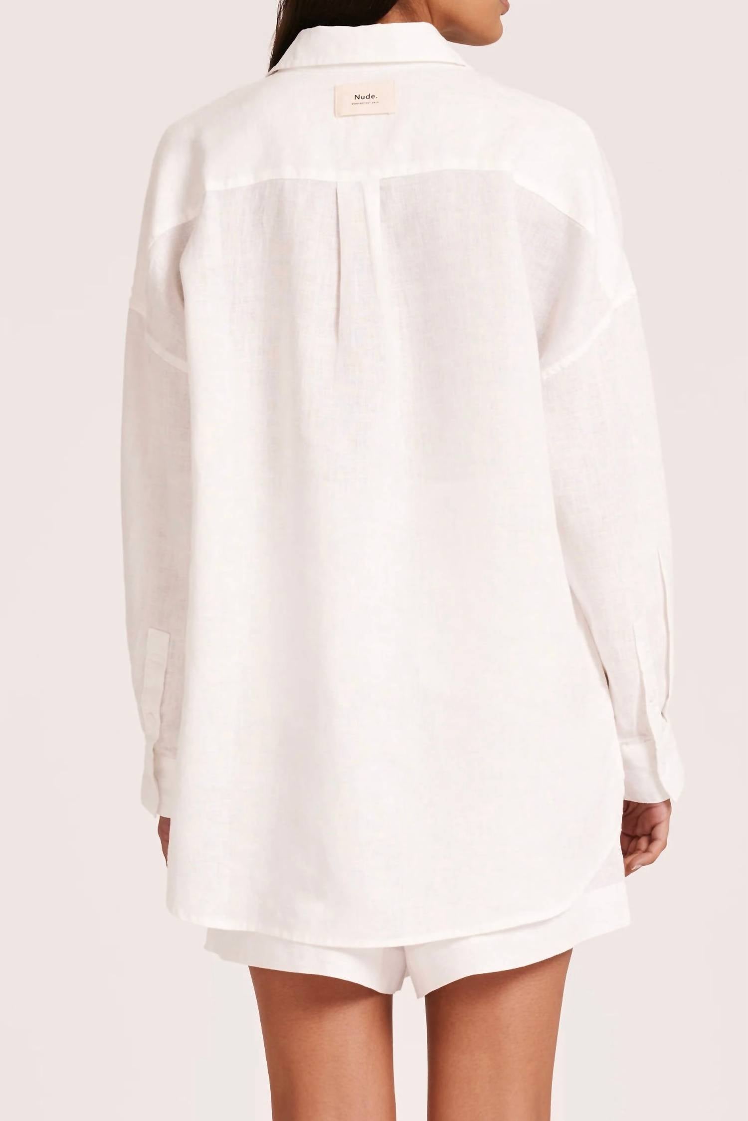Nude Lucy - Lounge Heritage Linen Shirt