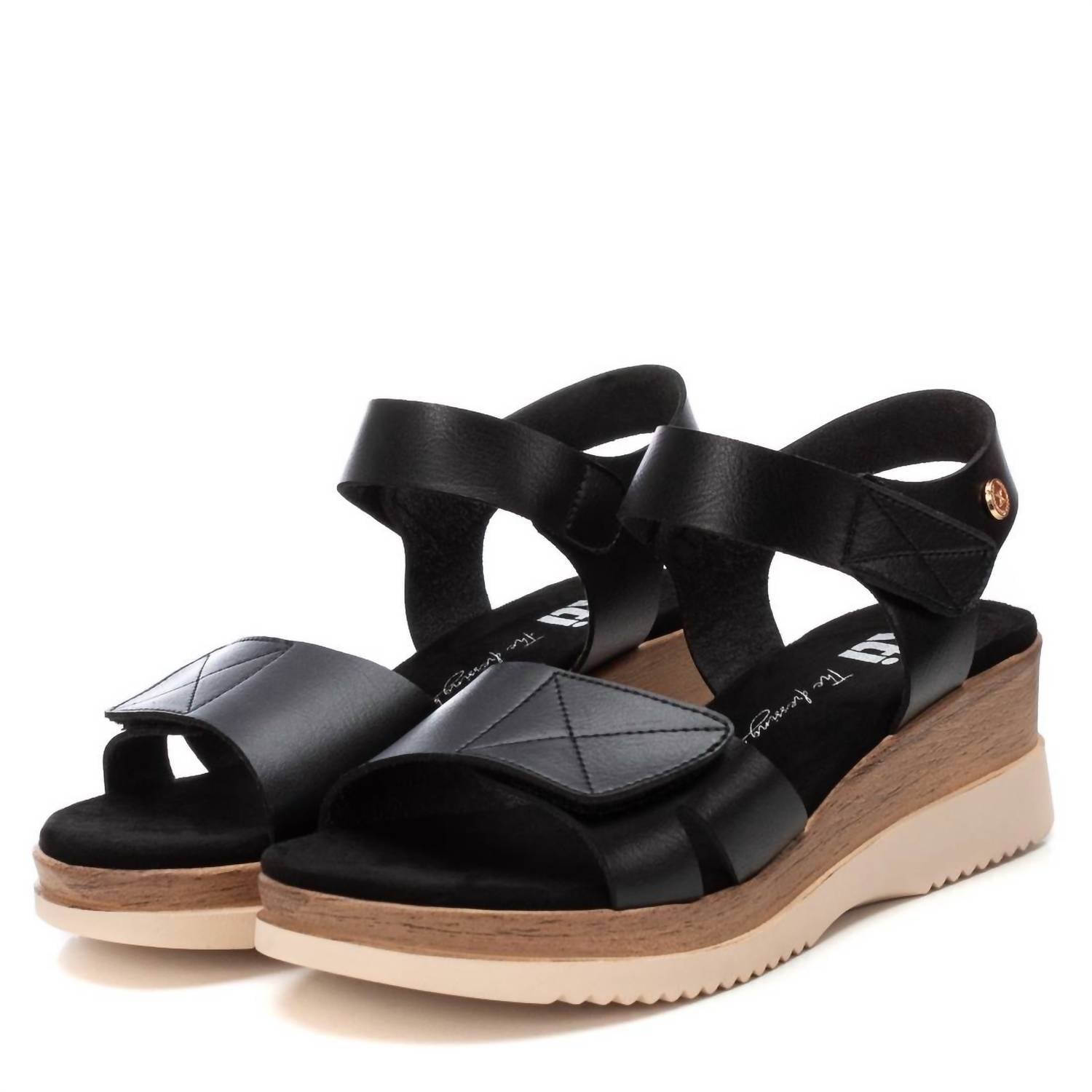 Xti - Women's 14409903 Low Wedge Sandal