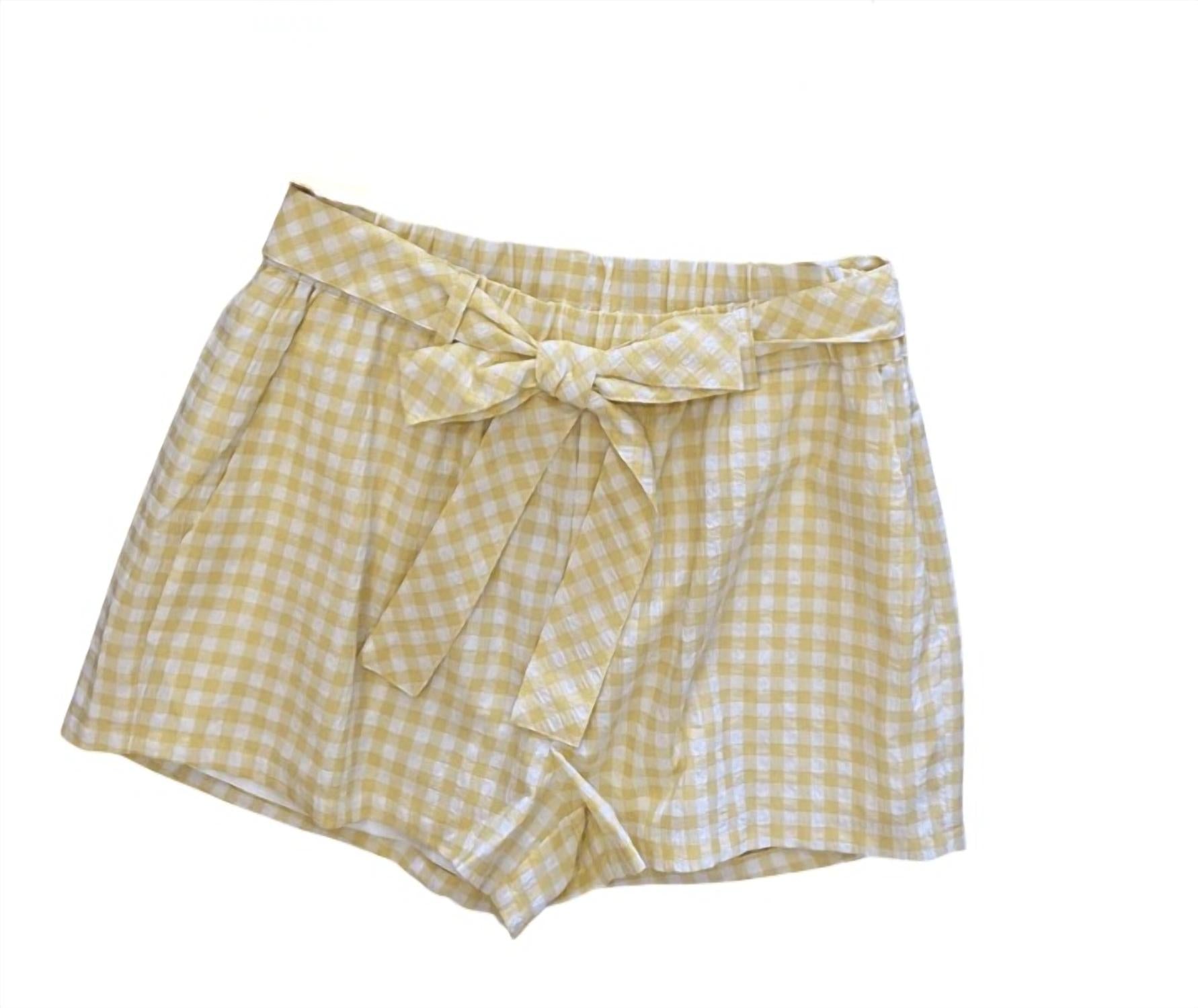 Sundays - Gingham Short