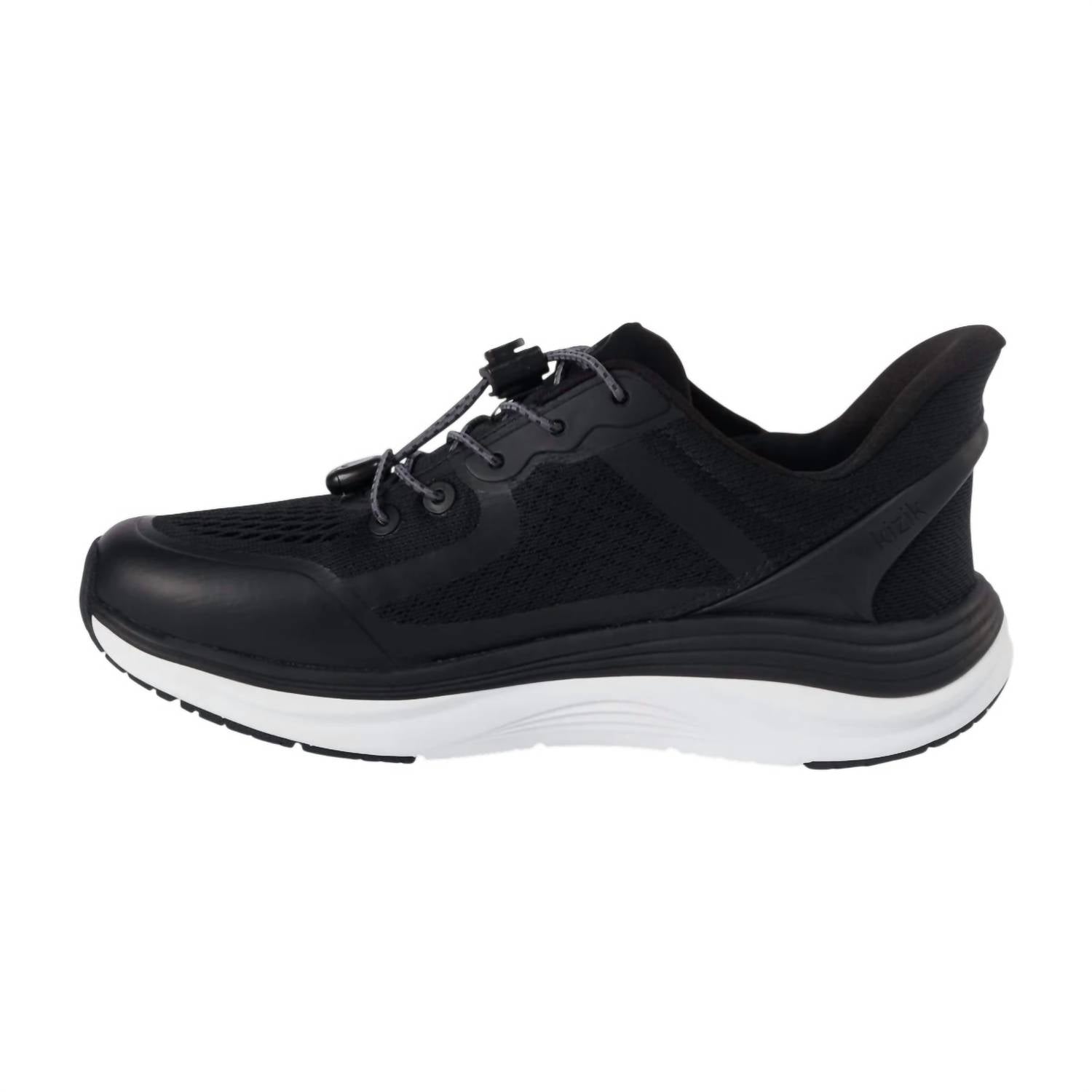 kizik Men's London Comfort Sneakers in black - men's sneaker - view 5