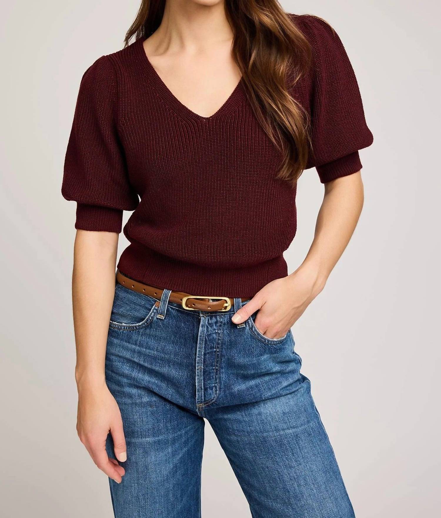 Gentle Fawn - Phoebe V Neck Sweater