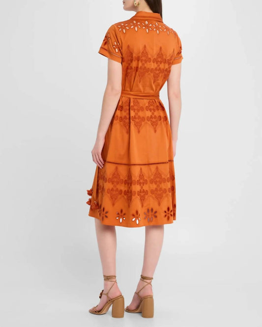 Figue - Eva Belted Midi Shirtdress