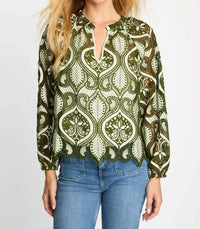 Caballero - Miki Long Sleeve Blouse