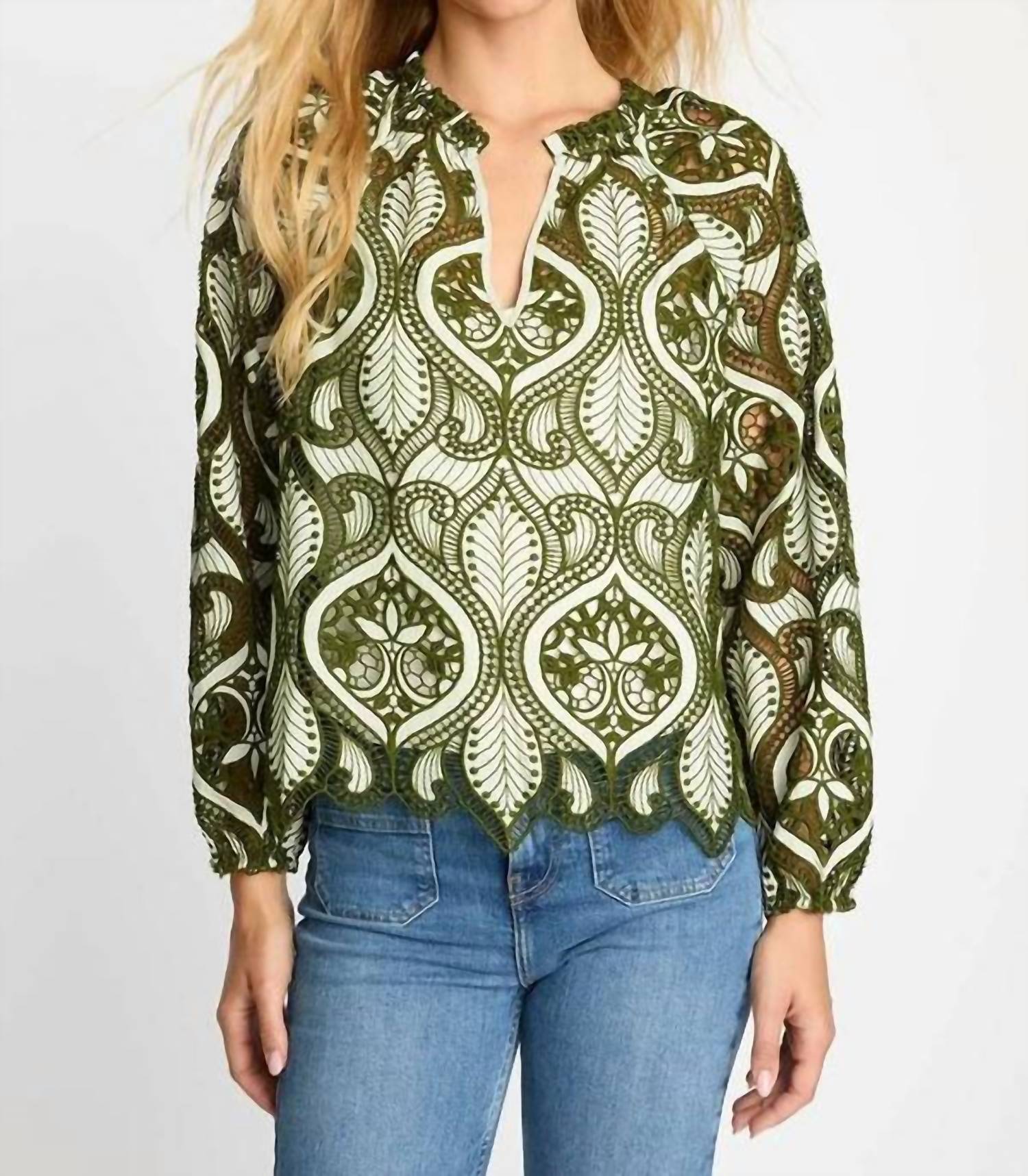 Caballero - Miki Long Sleeve Blouse