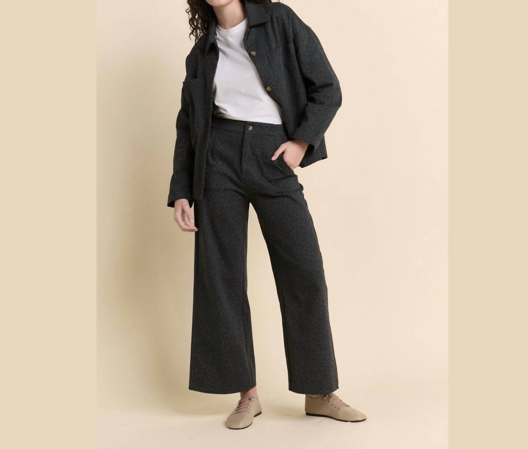 Little Lies - Leopard Pattern Pants