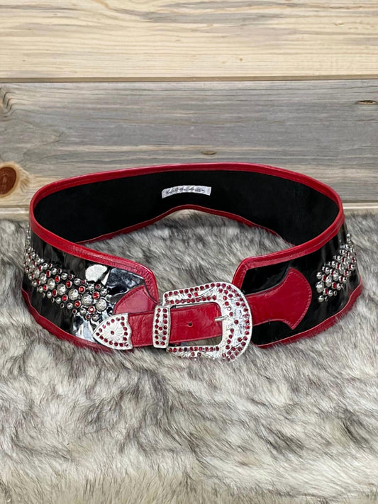 EMBELLISHED WITH SWAROVSKI BELT