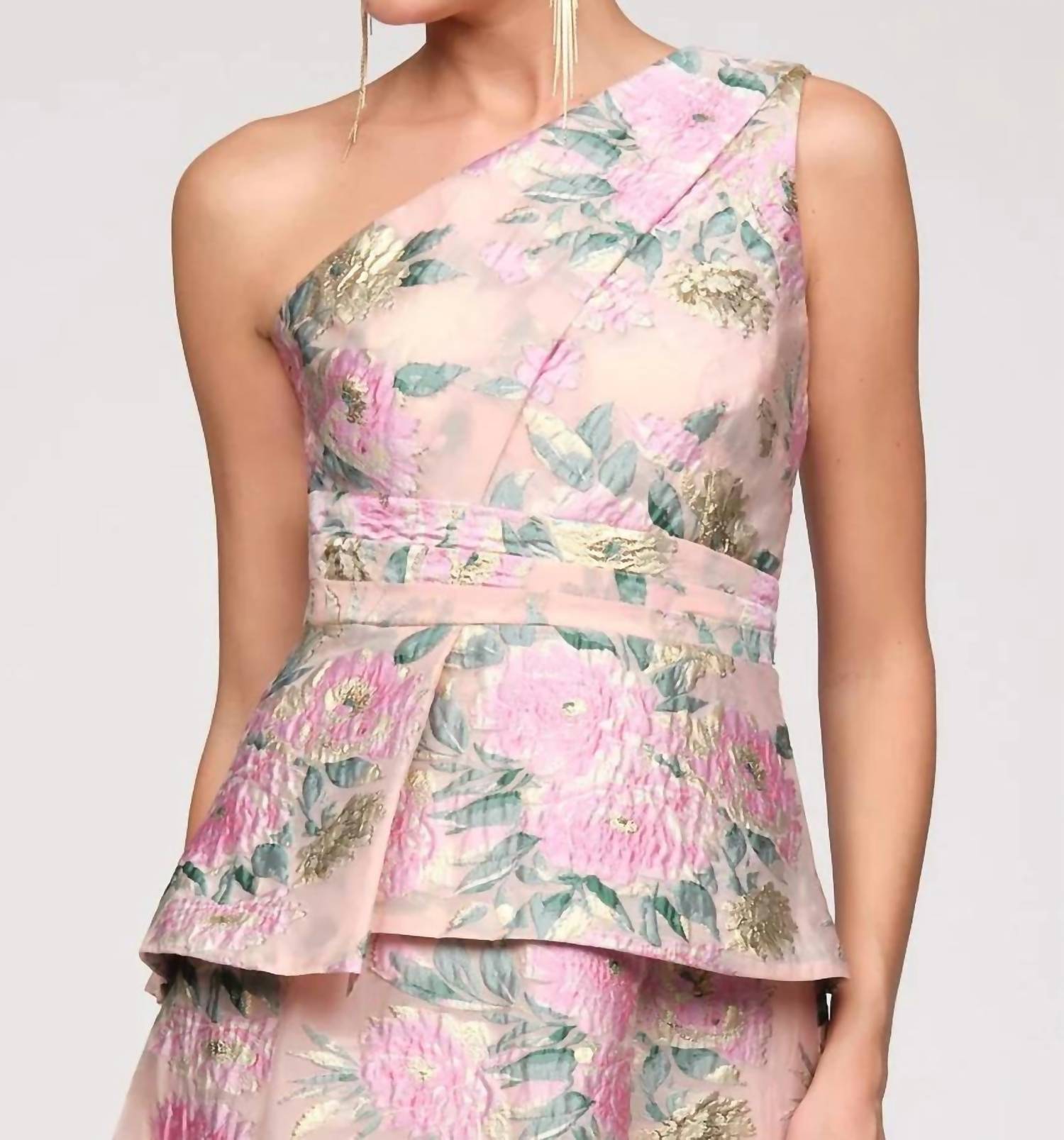 Js Collections - Mia One Shoulder Gown