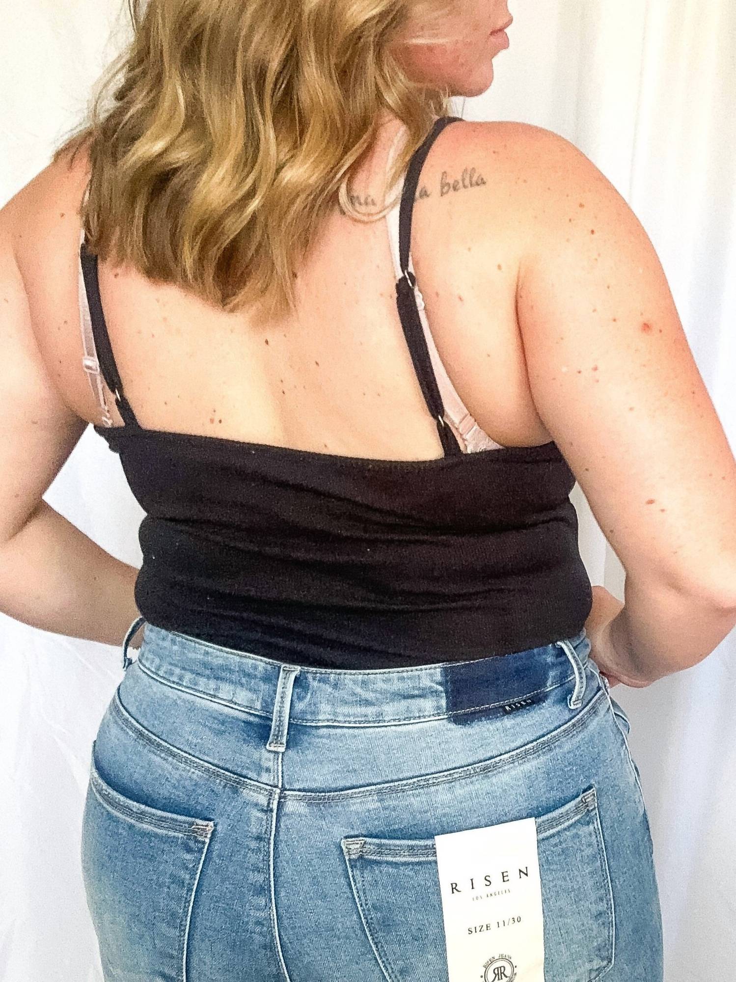 Le Lis - Sabrina Lace & Bow Bodysuit