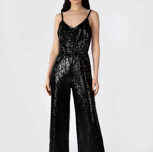 Dex - Sequin Wide Leg Jumpsuit