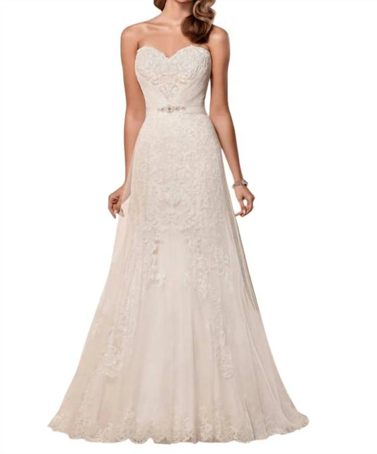 Stella York - Strapless Wedding Dress with Sweetheart Neckline