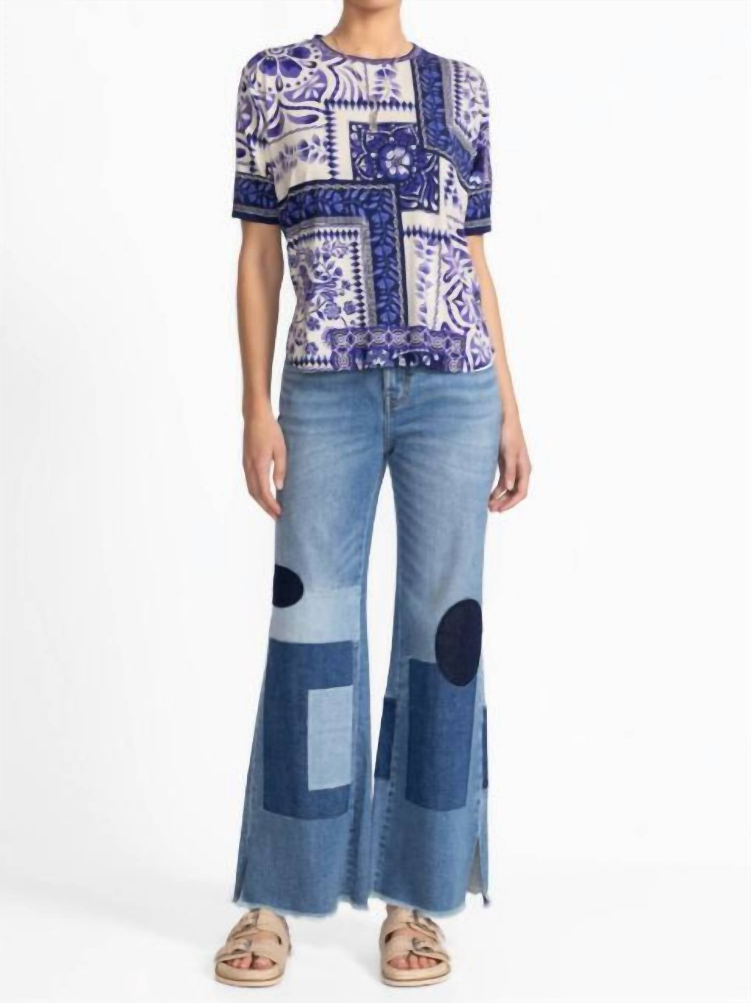 Johnny Was - Janie Favorite Oversized Cropped Tee