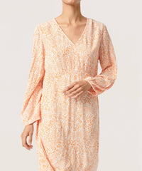 Soaked In Luxury - Zaya Knee-length Long Sleeve Midi Dress