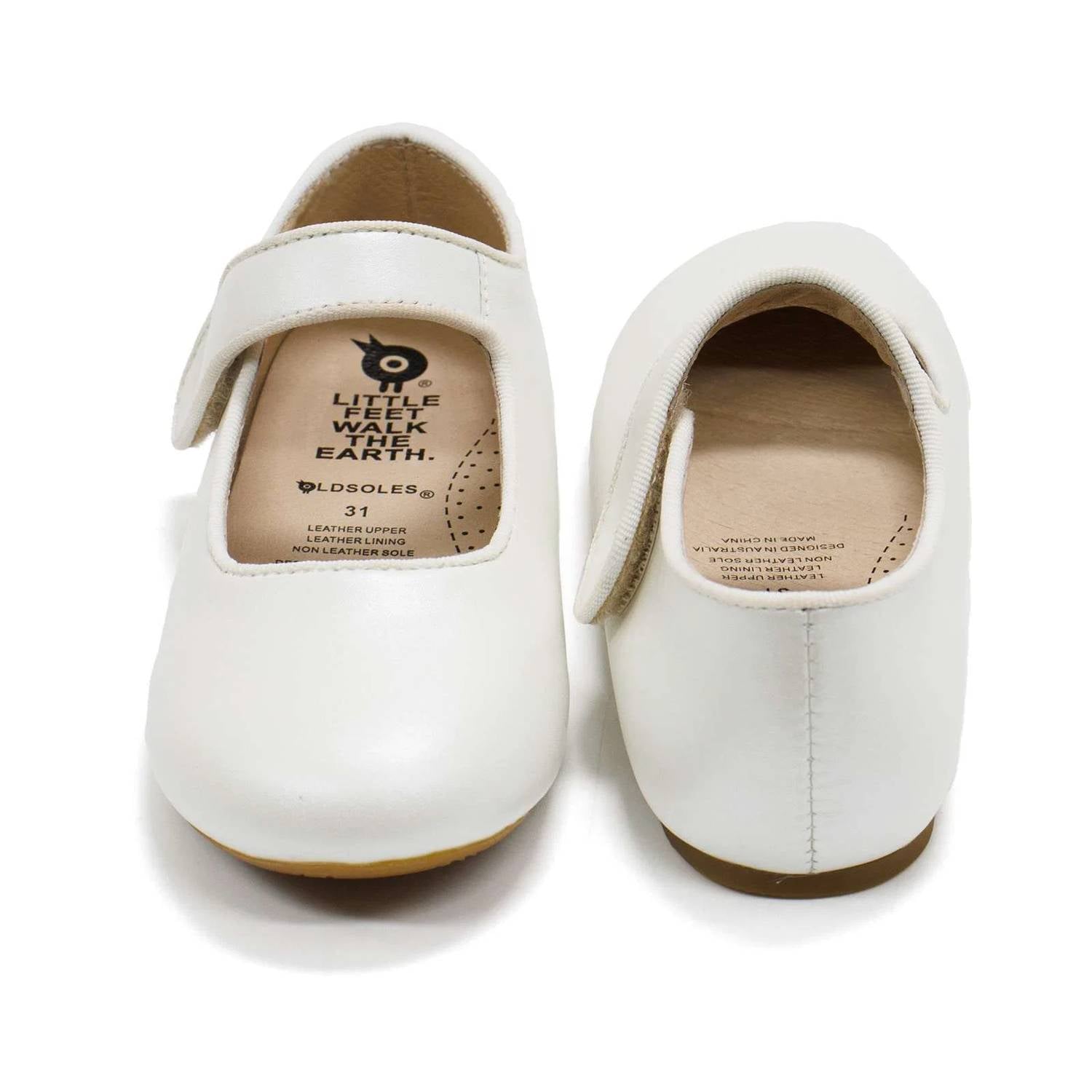 Oldsoles - Girl's Lady Jane Flats