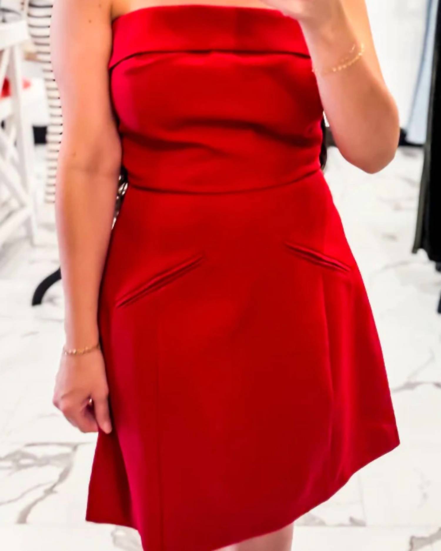 Sunday Edition - Just For Me Strapless Mini Dress