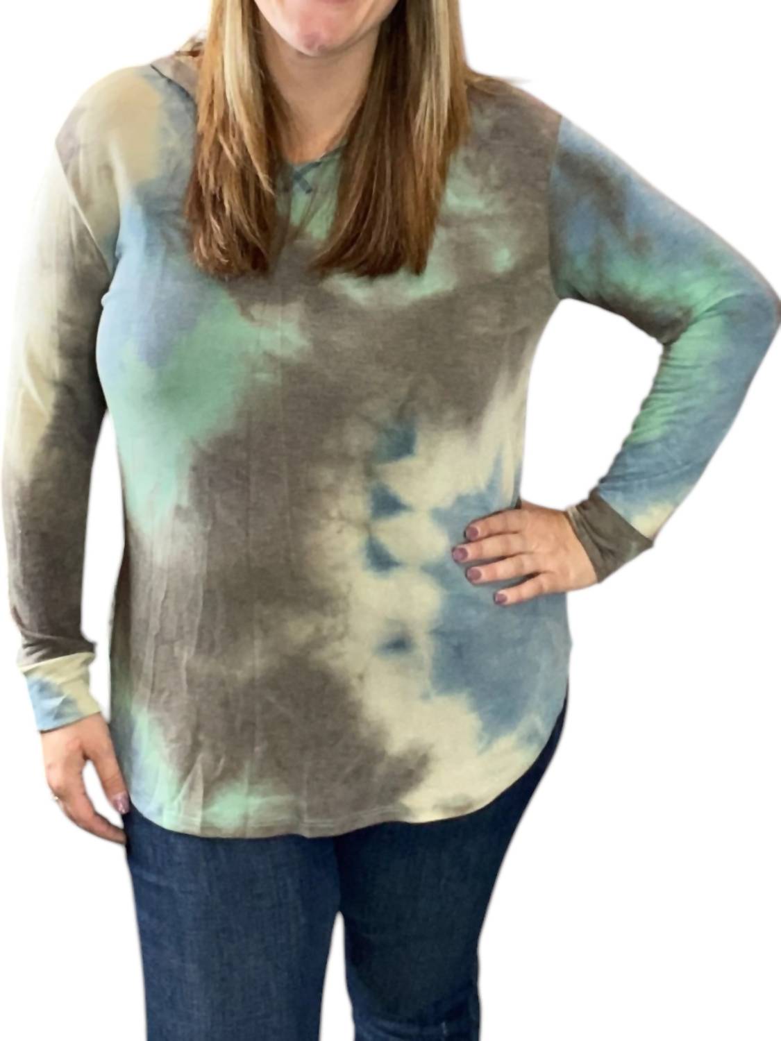 Honeyme - Fall Tie Dye Hoodie