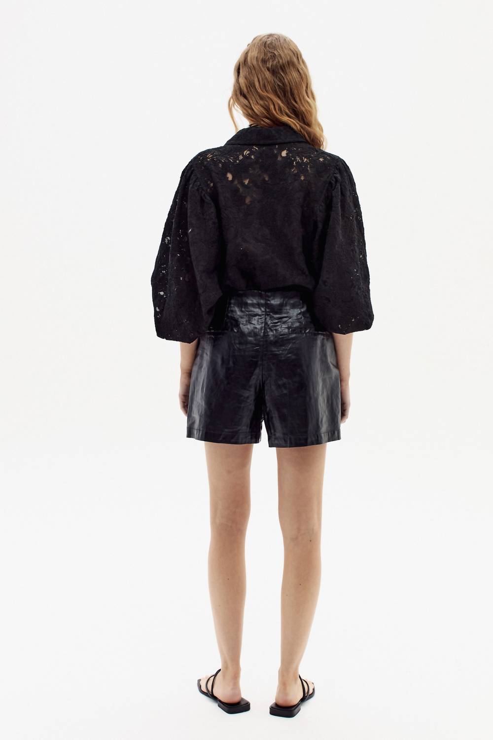 Lanthropy - Claire Cotton Lace Shirt