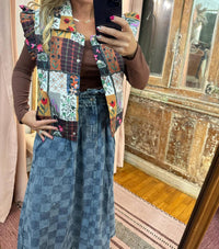 Ee:Some - Rustic Garden Puffer Vest
