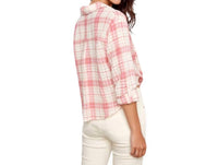 Charlie B - Plaid Cotton Shirt With Front Twist