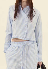 Deluc - Split Crop Shirt