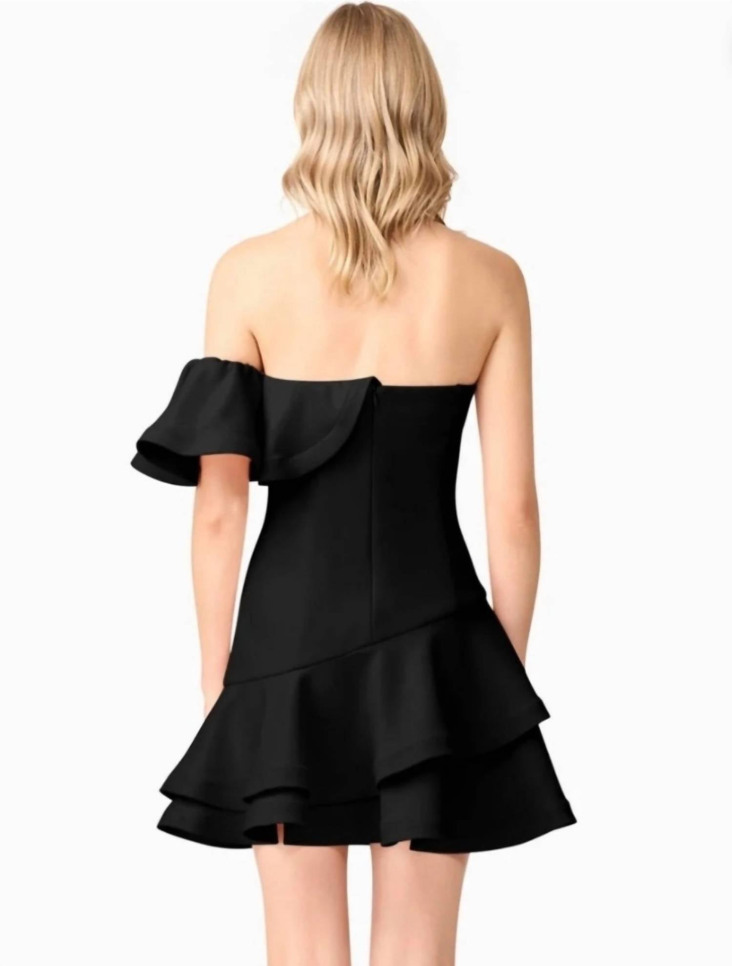 Elliatt - Ava Asymmetrical Mini Dress