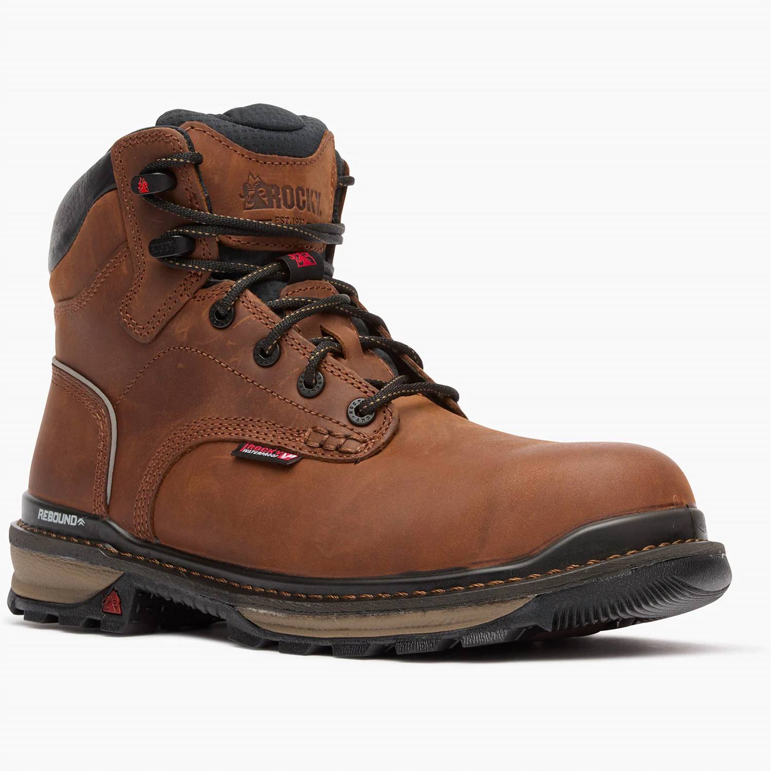 Rocky - Men's Rams Horn Waterproof Composite Toe Work Boot