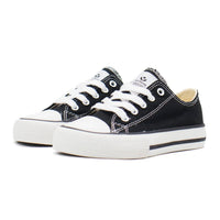 Victoria - Boy's Tribu Canvas Low Top Lace-up Sneakers