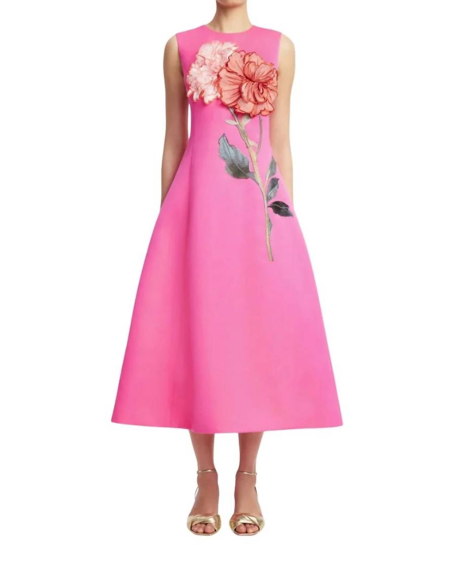 Leo Lin - Cleo Sleeveless Midi Dress