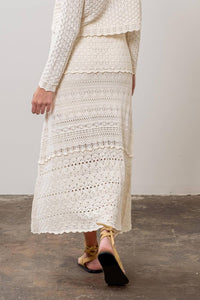 Moon River - Knitted Maxi Skirt