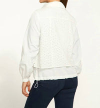 Fdj - Eyelet Lace Jacket