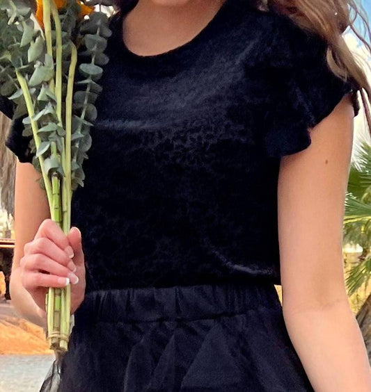 If She Loves - Burnout Velvet Tee