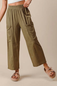 So Me - Woven Slouchy Wide Leg Pants