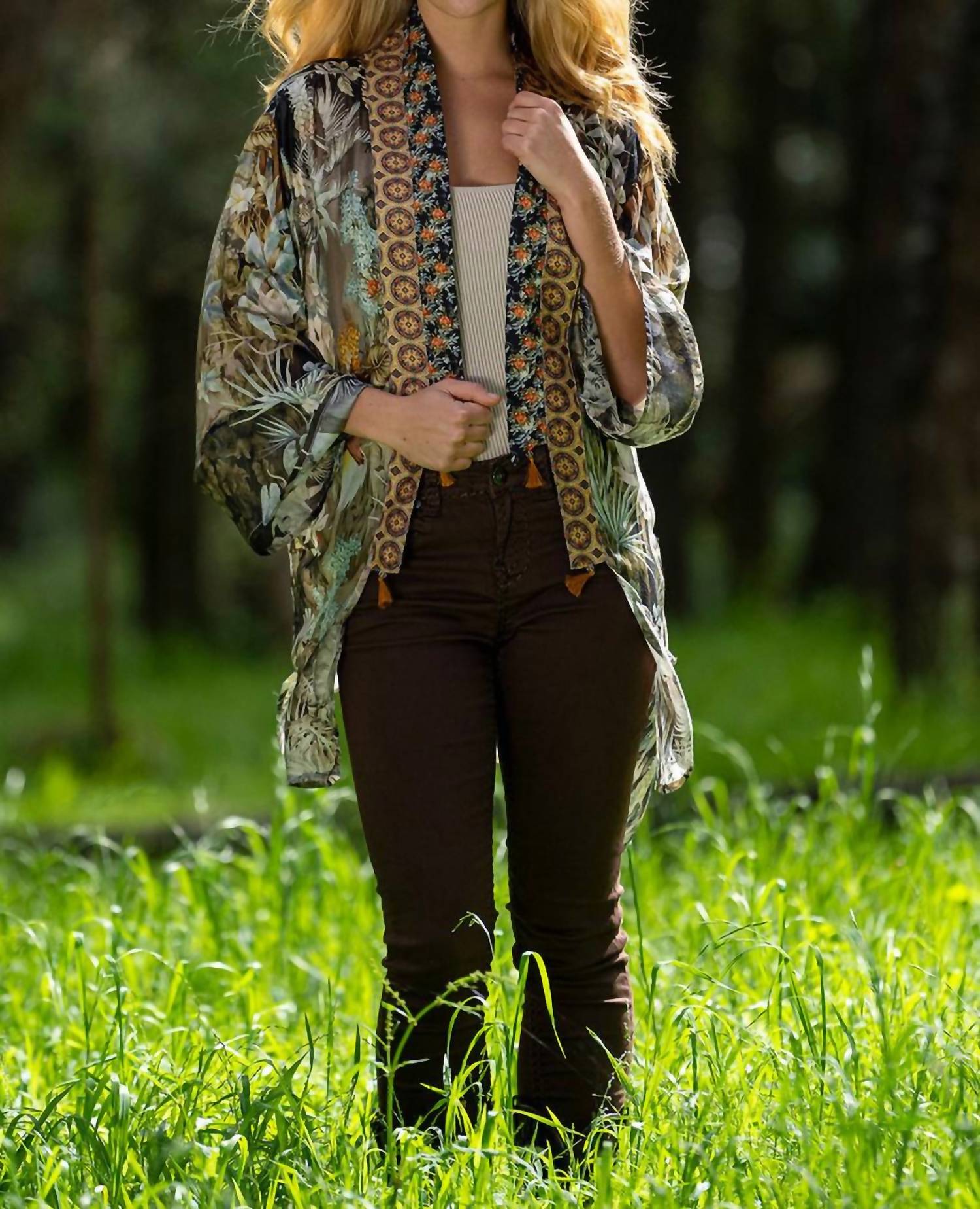 Cienna - Jungle Kimono