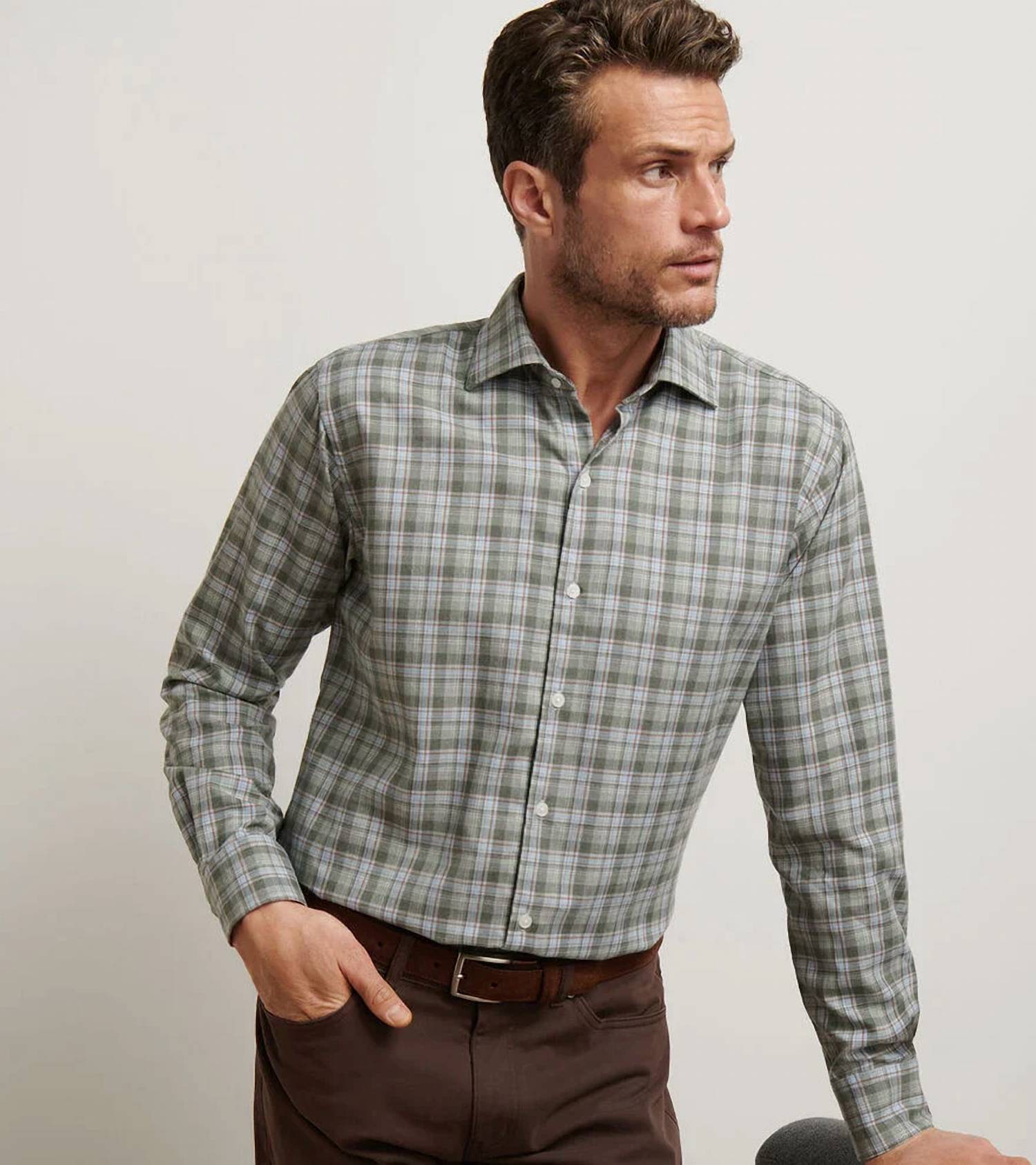 Peter Millar - Whitecap Performance Flannel Sport Shirt