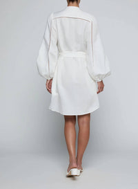 L'Agence - Kiersten Longsleeve Mini Dress